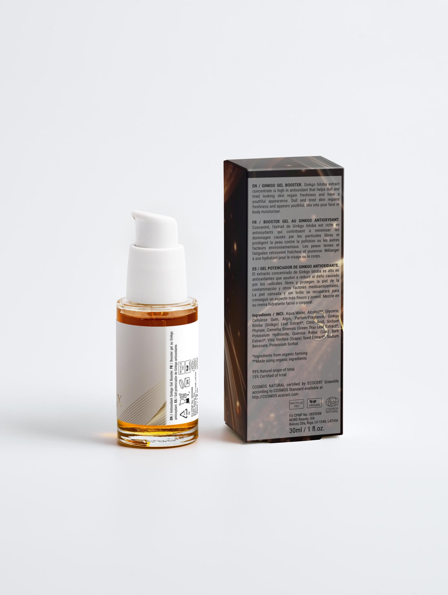 Antioxidant Ginkgo Gel Booster