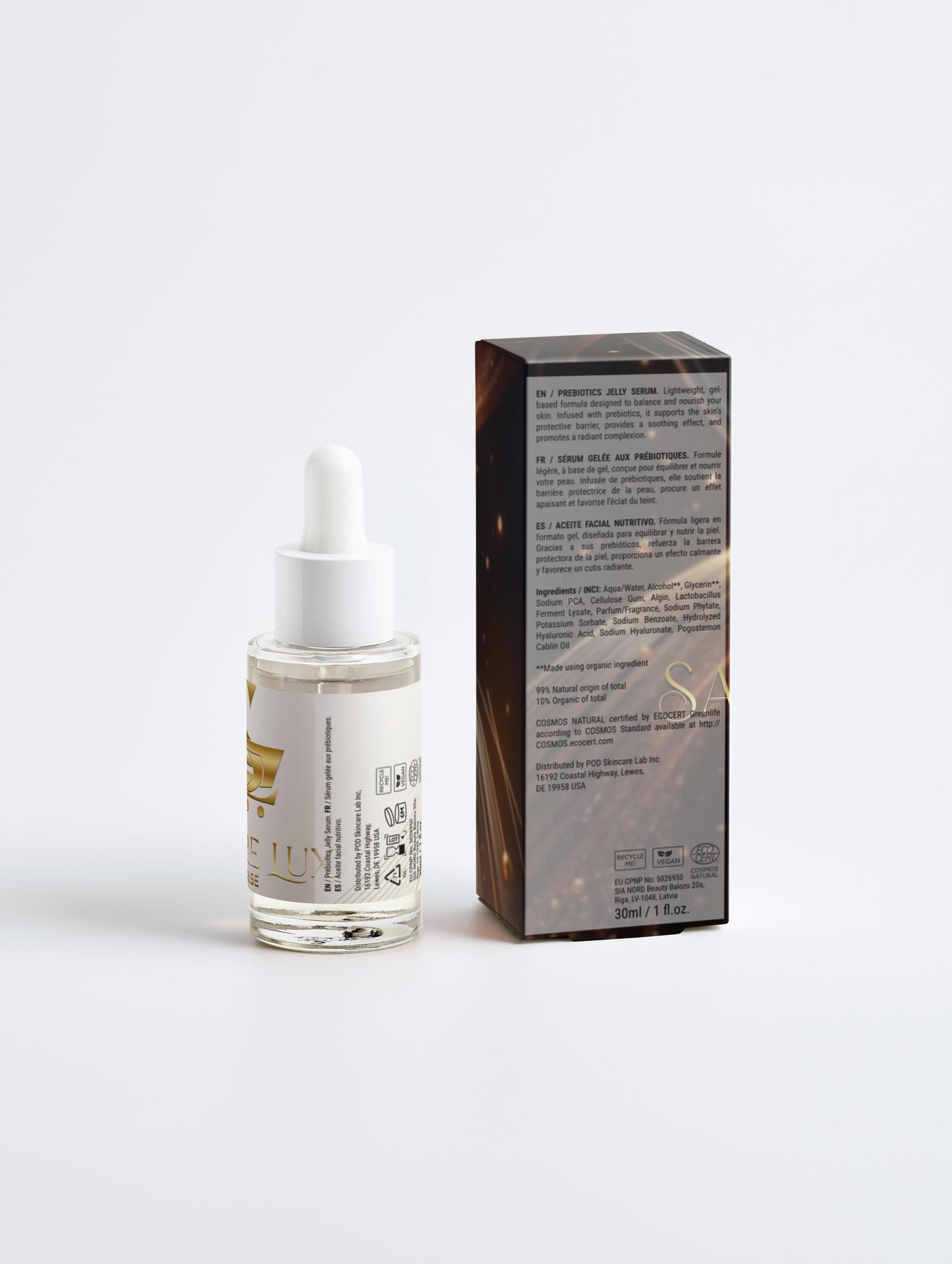 Bioactive Prebiotics Jelly Serum
